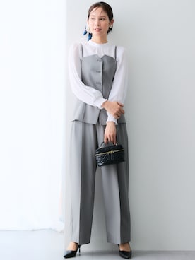 nissen Ladies Modelsさん（レディース・167cm）の冬コーディネート