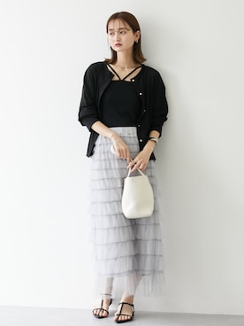 nissen Ladies Modelsさん（レディース・169cm）の夏コーディネート