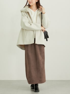 「nissen（ニッセン）のアイテム」を使った、nissen Ladies Modelsさん（レディース・160cm）の秋コーディネート