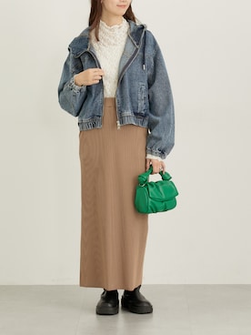 「nissen（ニッセン）のアイテム」を使った、nissen Ladies Modelsさん（レディース・160cm）の秋コーディネート