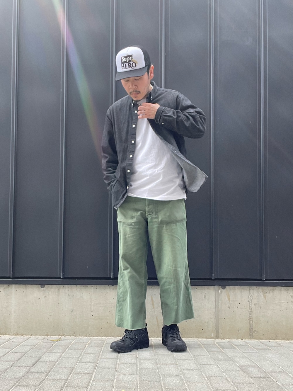 Supreme のシャツ/ブラウスを使った「ブラックデニム」の人気