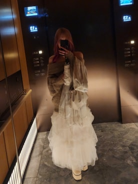 なかむらさん（レディース・155cm）の冬コーディネート