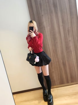 「WEGO（ウィゴー）のアイテム（ソックス/靴下）」を使った、なかむらさん（レディース・155cm）の春コーディネート
