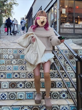 なかむらさん（レディース・155cm）の冬コーディネート