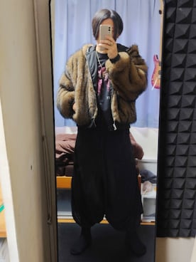 「アイテム（イヤリング）」を使った、apoloooooonさん（メンズ・176cm）の冬コーディネート