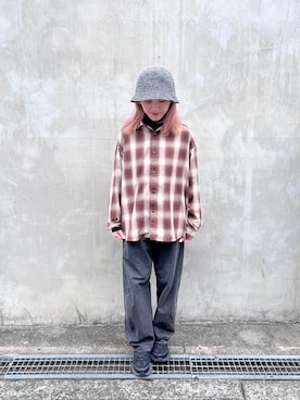 「arth（アース）のアイテム」を使った、ミカさん（レディース・155cm）の冬コーディネート