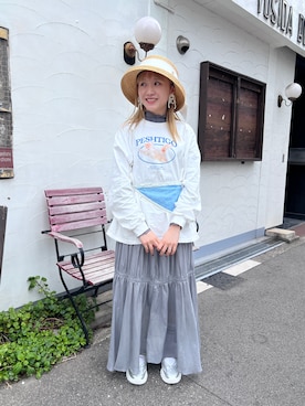 ミカさん(レディース・155cm)の春コーディネート
