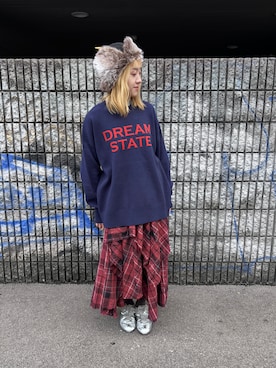 ミカさん（骨格ナチュラル・レディース・155cm）の秋コーディネート