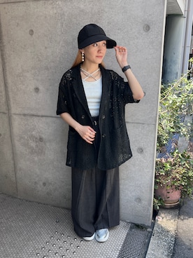 ミカさん(レディース・155cm)の夏コーディネート