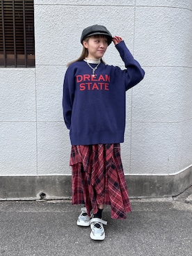 ミカさん（レディース・155cm）の春コーディネート