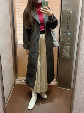 「AZUL（アズール）のアイテム」を使った、yura196さん（レディース・164cm）の春コーディネート