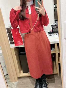 「Honeys（ハニーズ）のアイテム」を使った、yura196さん（レディース・164cm）の春コーディネート