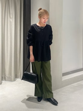 「URBAN RESEARCH DOORS(アーバンリサーチドアーズ)のアイテム(ネックレス)」を使った、とみーさん(レディース・157cm)の秋コーディネート