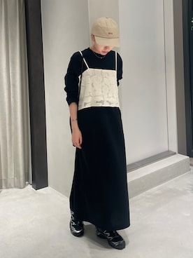 「URBAN RESEARCH DOORS(アーバンリサーチドアーズ)のアイテム(ネックレス)」を使った、とみーさん(レディース・157cm)の秋コーディネート