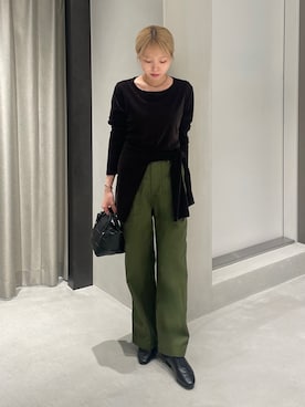 「URBAN RESEARCH DOORS(アーバンリサーチドアーズ)のアイテム(ネックレス)」を使った、とみーさん(レディース・157cm)の秋コーディネート