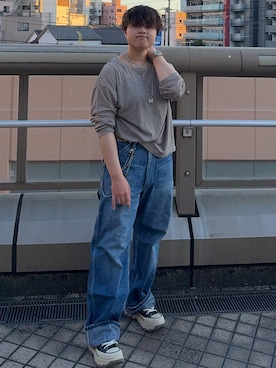 「アイテム（Tシャツ/カットソー）」を使った、美妃さん（レディース・158cm・10代）の夏コーディネート