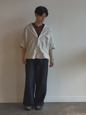 門山拓未さん(メンズ・167cm)の夏コーディネート