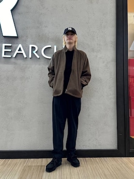 鎌田　真平さん（メンズ・172cm）の冬コーディネート