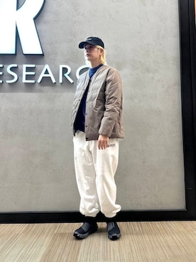 別注』NANGA×URBAN RESEARCH NoCollarDownBzを使った人気ファッション
