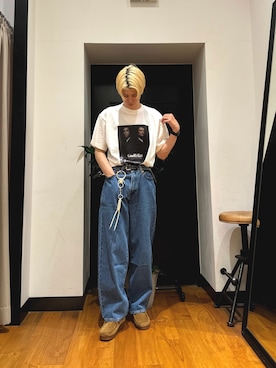 「アイテム（キーホルダー）」を使った、鎌田　真平さん（メンズ・172cm）の夏コーディネート