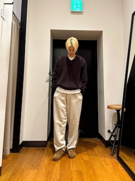 「アイテム（その他シューズ）」を使った、鎌田　真平さん（メンズ・172cm）の秋コーディネート