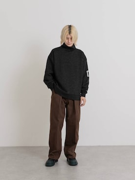 鎌田　真平さん（メンズ・172cm）の秋コーディネート
