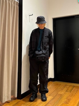 鎌田　真平さん（メンズ・172cm）の夏コーディネート