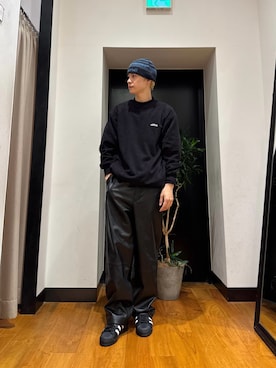 「アイテム（その他トップス）」を使った、鎌田　真平さん（メンズ・172cm）の秋コーディネート