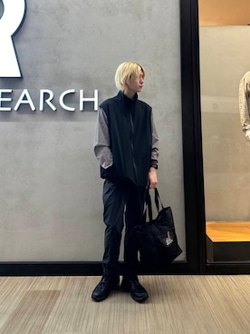 鎌田 真平さん(メンズ・172cm)の秋コーディネート