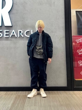 鎌田　真平さん（メンズ・172cm）の冬コーディネート