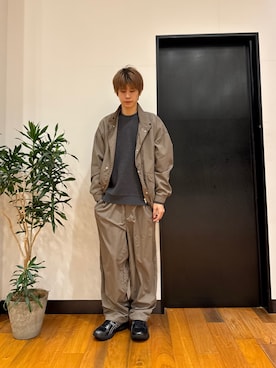 鎌田　真平さん（メンズ・172cm）の冬コーディネート