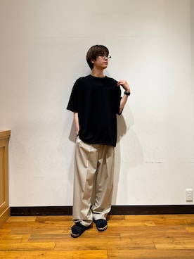 鎌田 真平さん(メンズ・172cm)の春コーディネート