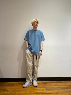 「NIKE（ナイキ）のアイテム」を使った、鎌田　真平さん（メンズ・172cm）の夏コーディネート