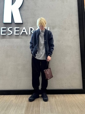 鎌田　真平さん（メンズ・172cm）の秋コーディネート