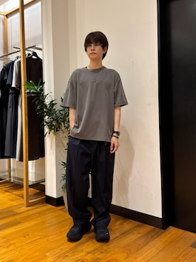 鎌田　真平さん（メンズ・172cm）の秋コーディネート