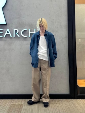 「アーバンリサーチ」｜鎌田　真平さん（メンズ・172cm）の秋コーディネート