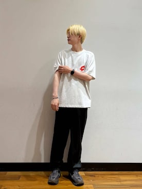 「URBAN RESEARCH（アーバンリサーチ）のアイテム（パンツ）」を使った、鎌田　真平さん（メンズ・172cm）の夏コーディネート