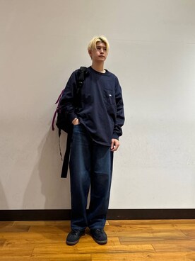 「春アイテム」｜鎌田　真平さん（メンズ・172cm）の春コーディネート