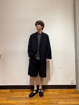 鎌田 真平さん(メンズ・172cm)の秋コーディネート
