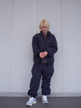 鎌田　真平さん（メンズ・172cm）の秋コーディネート