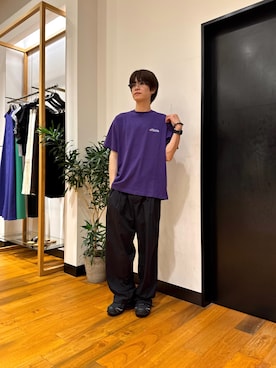 鎌田 真平さん(メンズ・172cm)の夏コーディネート