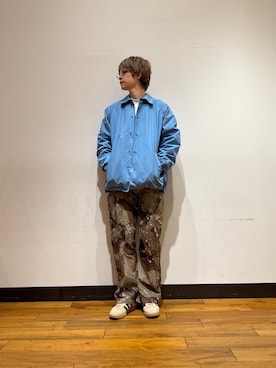 鎌田 真平さん(メンズ・172cm)の春コーディネート