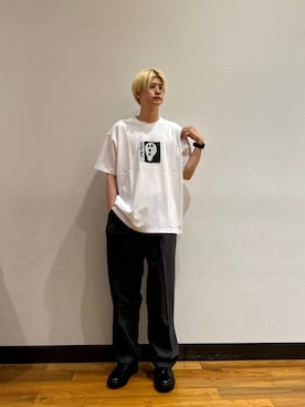 「アーバンリサーチ」｜「アイテム（スニーカー）」を使った、鎌田　真平さん（メンズ・172cm）の夏コーディネート