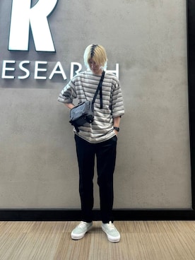 鎌田　真平さん（メンズ・172cm）の夏コーディネート