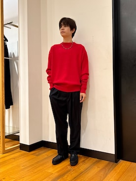 鎌田 真平さん(メンズ・172cm)の秋コーディネート