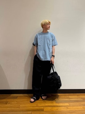 「春アイテム」｜鎌田　真平さん（メンズ・172cm）の春コーディネート