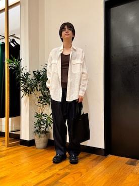 鎌田 真平さん(メンズ・172cm)の夏コーディネート
