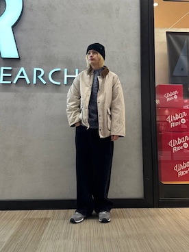 鎌田　真平さん（メンズ・172cm）の冬コーディネート