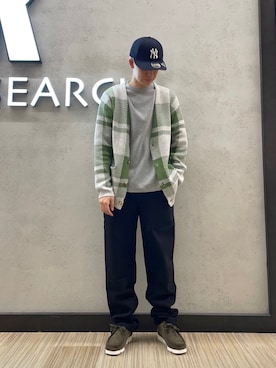 鎌田　真平さん（メンズ・172cm）の春コーディネート