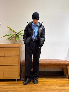 鎌田　真平さん（メンズ・172cm）の秋コーディネート